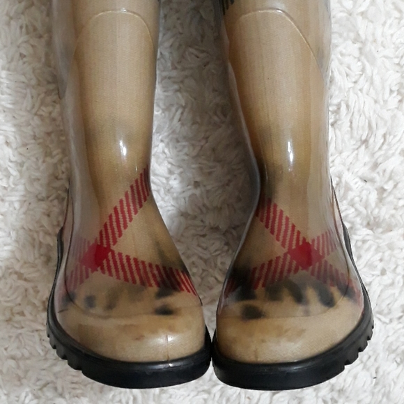 BURBERRY RAIN BOOTS - Picture 5 of 10